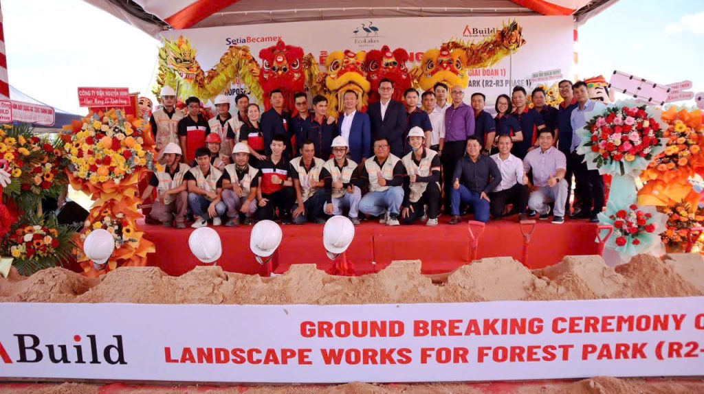 🌳 KHỞI CÔNG CẢNH QUAN CÔNG VIÊN FOREST PARK – DỰ ÁN ĐẲNG CẤP TẠI ECOLAKES BẾN CÁT 🌟