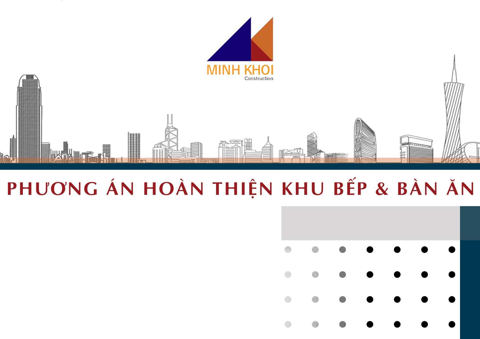 nhà bếp & bàn ăn nhà phố Ecolakes C8-34