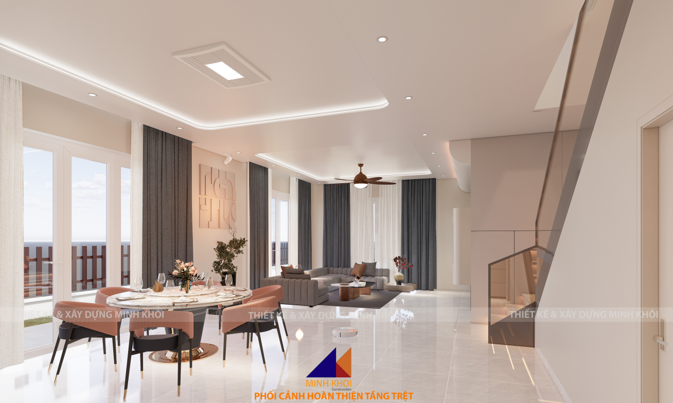 tối ưu ánh sáng tự nhiên và không gian mở