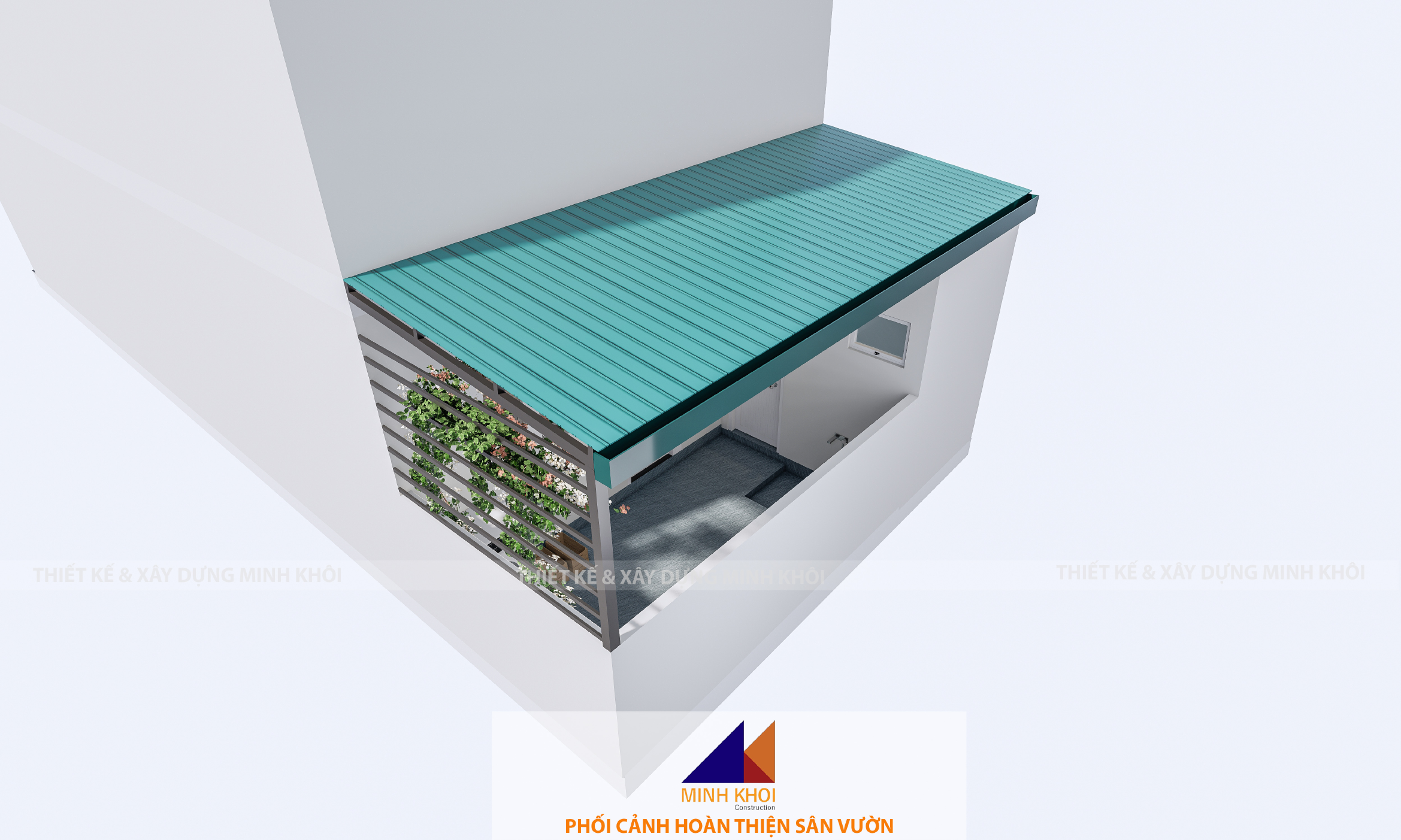 dự án hoàn thiện sân vườn nhà phố C4.24
