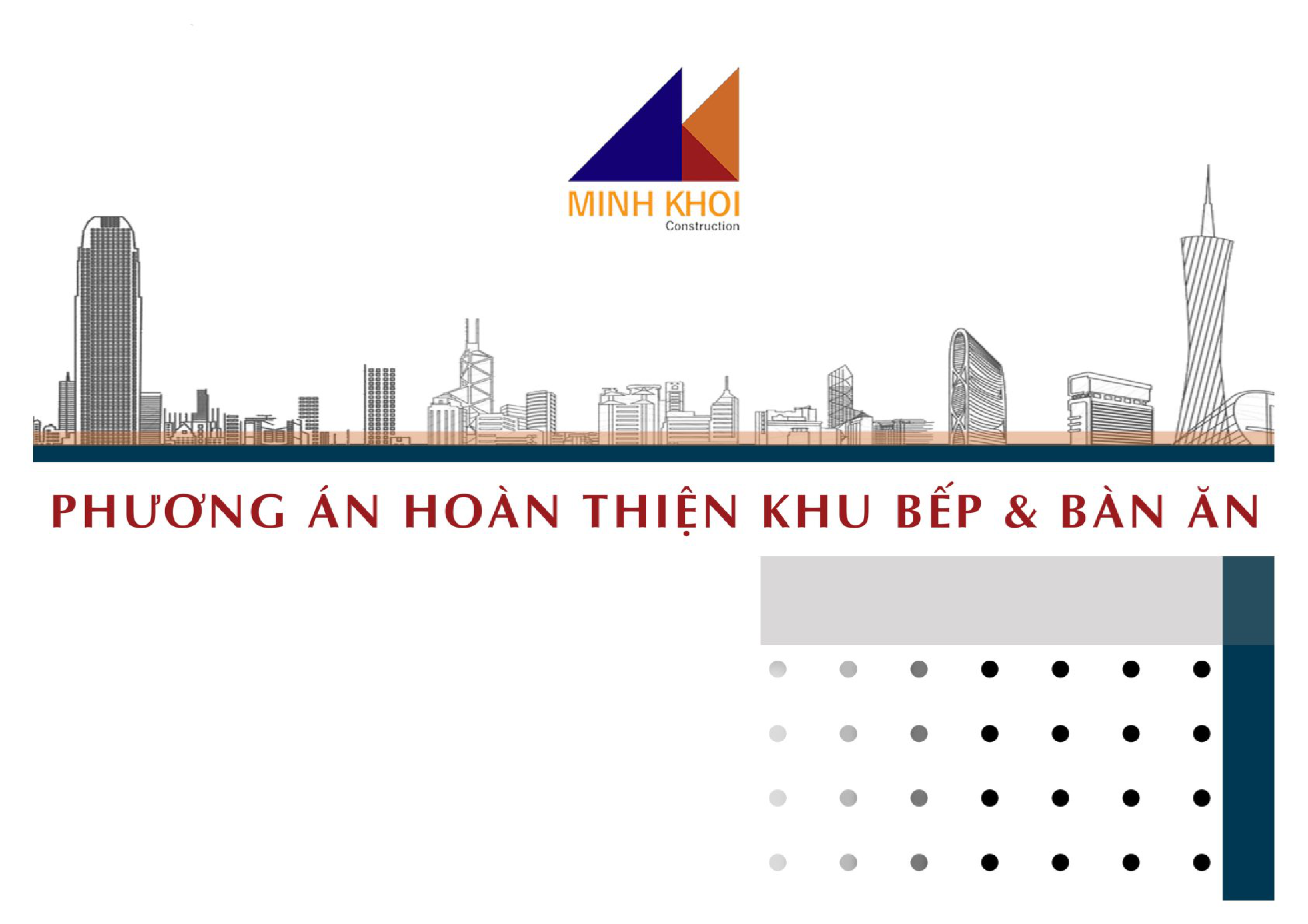 dự án hoàn thiện khu bếp và bàn ăn nhà phố C4.24